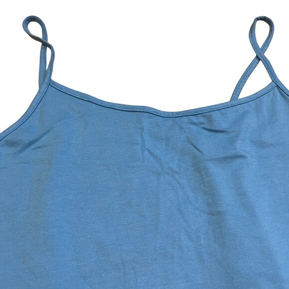 Wild Fable Women's Light Blue Slim Fit Cropped Cami Tank Top - Size XL - NWT - Picture 5 of 6